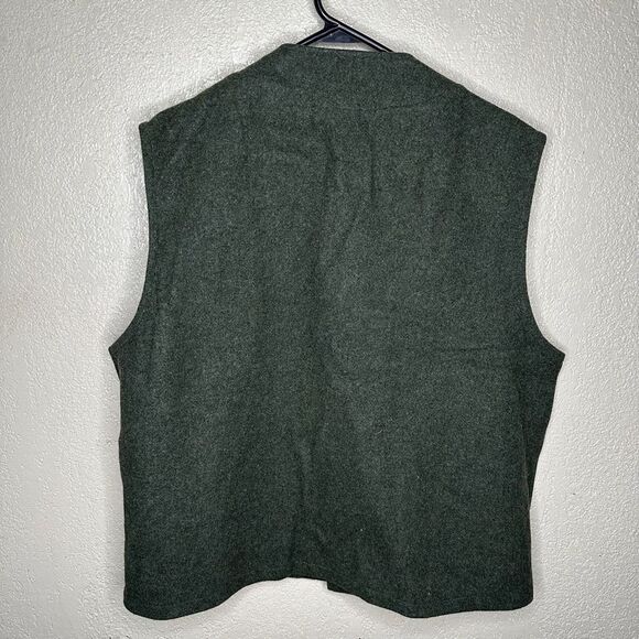 Vintage Pendleton Outdoorsman Wool Made In USA Mackinaw Vest Mens XL - Picture 4 of 5